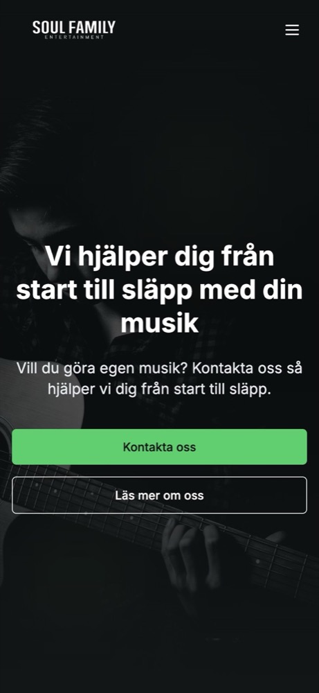 Mobilvy av Soul Family Entertainment